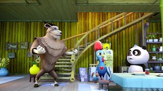 Панда и Петушок Лука S1E20 Сотый гость