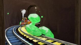 Вспыш и чудо машинки S6E13 Гонка за золотым подарком