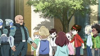 [1с.Ep43] Бакуган - планета битв - Девчонки, вперёд! + Возвращение домой