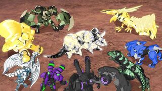 [1с.Ep47] Бакуган - планета битв - Золотой купол + Глубокая гибернация