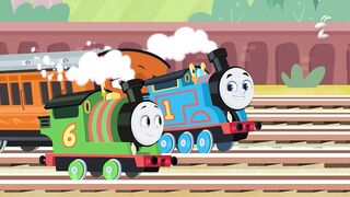 Томас и его друзья. Всем паровозам вперед S25E26 Нет электричества-не проблема!