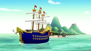 Капитан Джейк и Пираты Нетландии S4E11 Чудище лагуны дублонов⁄ Перепутанные минотавры