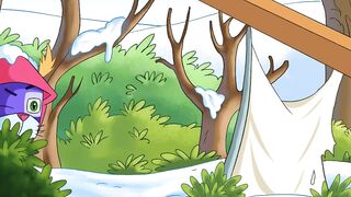 Леонардо S1E13 Конкурс снежных фигур