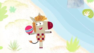 Зебра в клеточку S2E04 Бантик