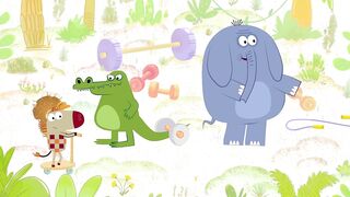 Зебра в клеточку S2E09 Лыжи