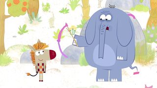 Зебра в клеточку S2E24 Слонограция