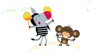 Зебра в клеточку S1E09 Бу-бух