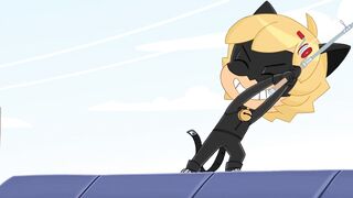 Леди баг и супер кот. Чиби E4 Любопытство кота сгубило