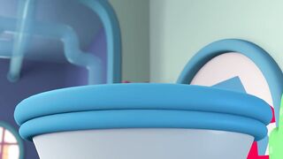 [1с.Ep09] Чико Бон-Бон, обезьянка с золотыми лапками - Битва лопаток