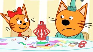 Три кота S5E08 Бумажные снежинки