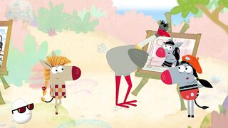 Зебра в клеточку. Яркие дни S4E15 Гоша, рисуй!