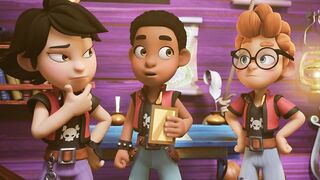 Пиратская академия S1E20 Пират, попугай и портрет