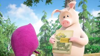 Маша и медведь S6E17 Мания собирания