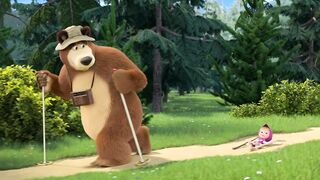 Маша и Медведь S7E16 Штангу! Штангу!