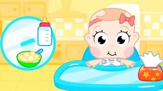 Игровой мультик про Малыша.Накорми и Поиграй.Прохождение Детской Игры
