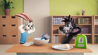 Ну, погоди! Каникулы 4 сезон 12 серия -  Мучная угроза