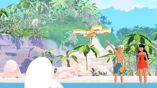 Ум. Белый дельфин S2E46 Блюз и Рико - супергерои