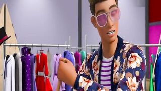 Барби друзья навсегда S1E24 Покрасить костюмы