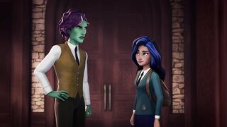 Академия сверхъестественного S1E01 Параллельные жизни. Часть 1