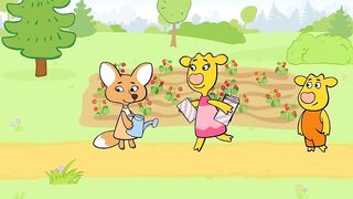 Оранжевая Корова S1E70 Половинка дня рождения