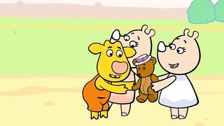 Оранжевая Корова S1E93 Плюшевый мишка