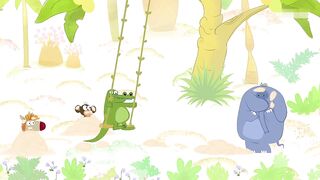 Зебра в клеточку S3E03 Качели