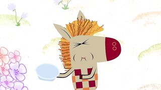 Зебра в клеточку S3E17 Полино печенье