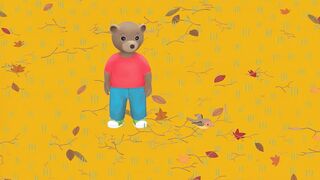 Приключения бурого медвежонка S1E11 Угощение для птичек