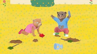 Приключения бурого медвежонка S1E36 Пора мыться, Крошка Мишка
