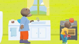 Приключения бурого медвежонка S1E45 Маленькая тележка