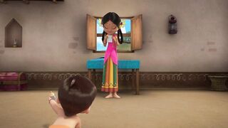 Всемогущий крошка Бхим S3E09 Грандиозная индийская свадьба